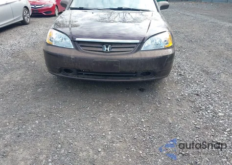 2001 Honda Civic Ex z USA, uszkodzony, nr VIN 2HGES26741H503321